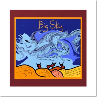 Big Sky Posters and Art